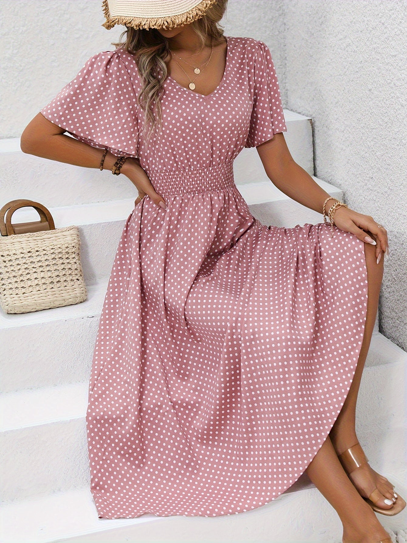 Maev™ | Robe midi élégante et confortable