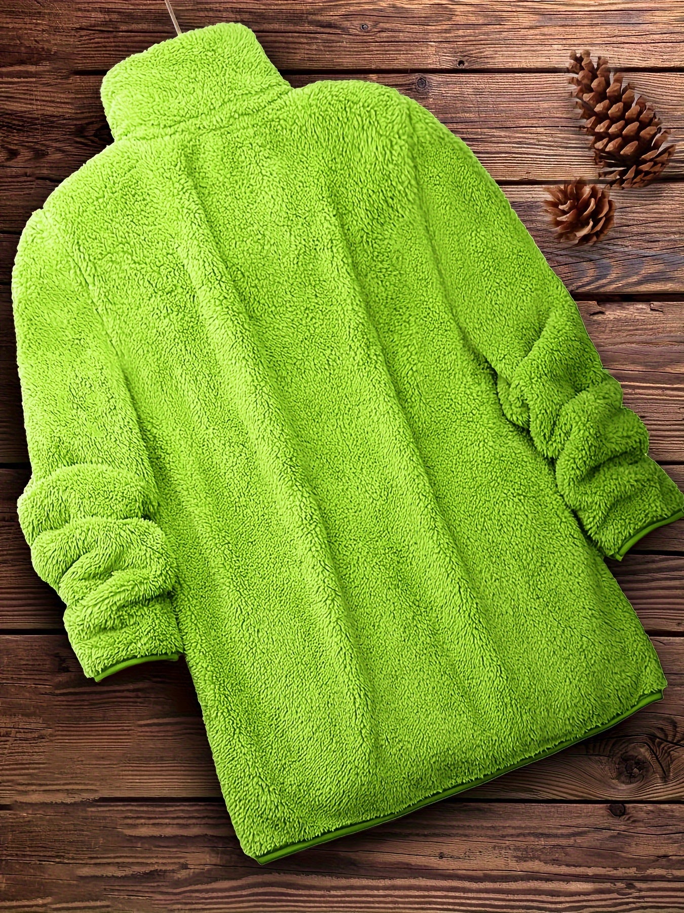 Yara™ | Manteau Fourré Zippé Élégant