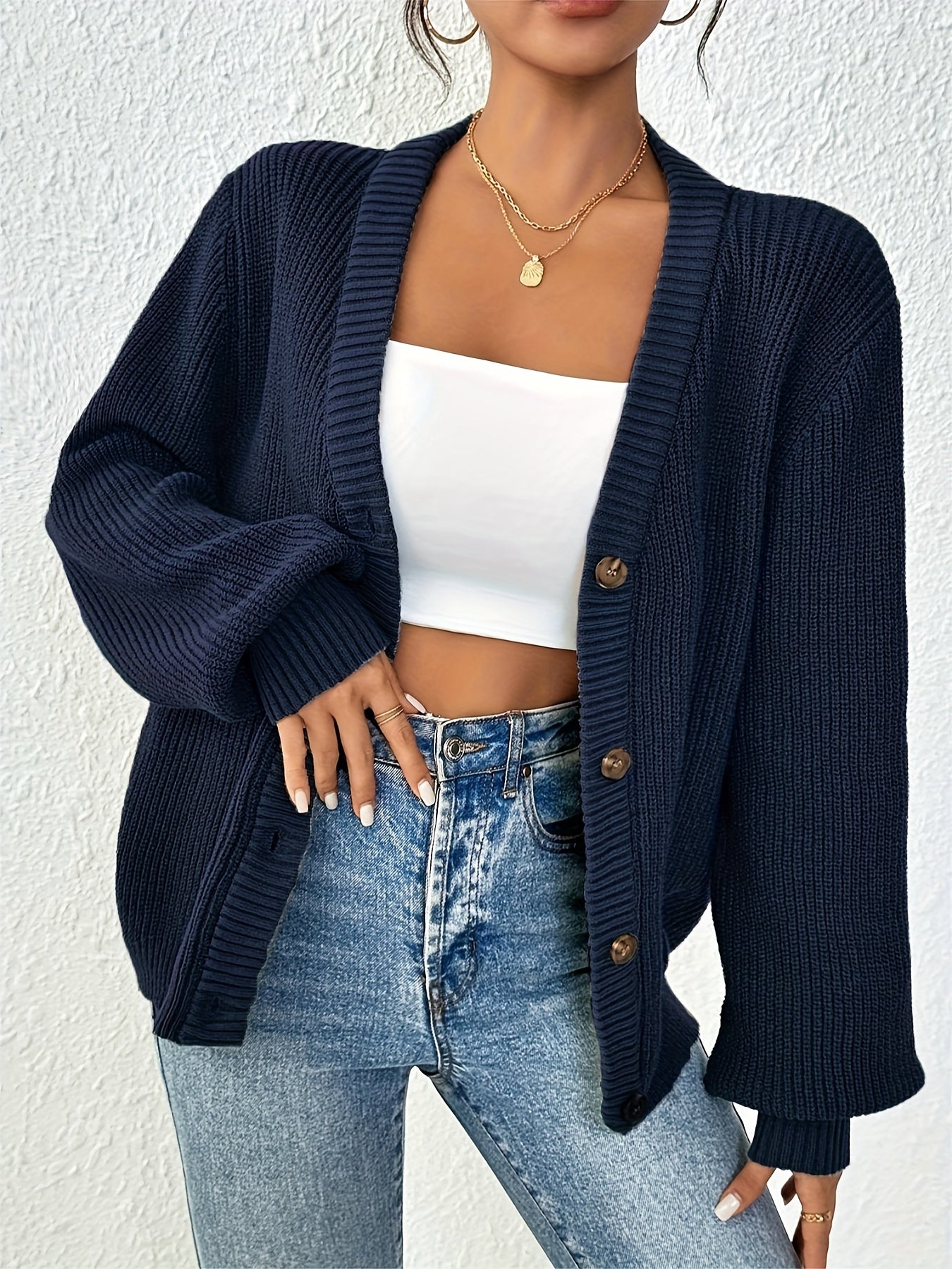 Oriana™ | Cardigan Élégant en Viscose