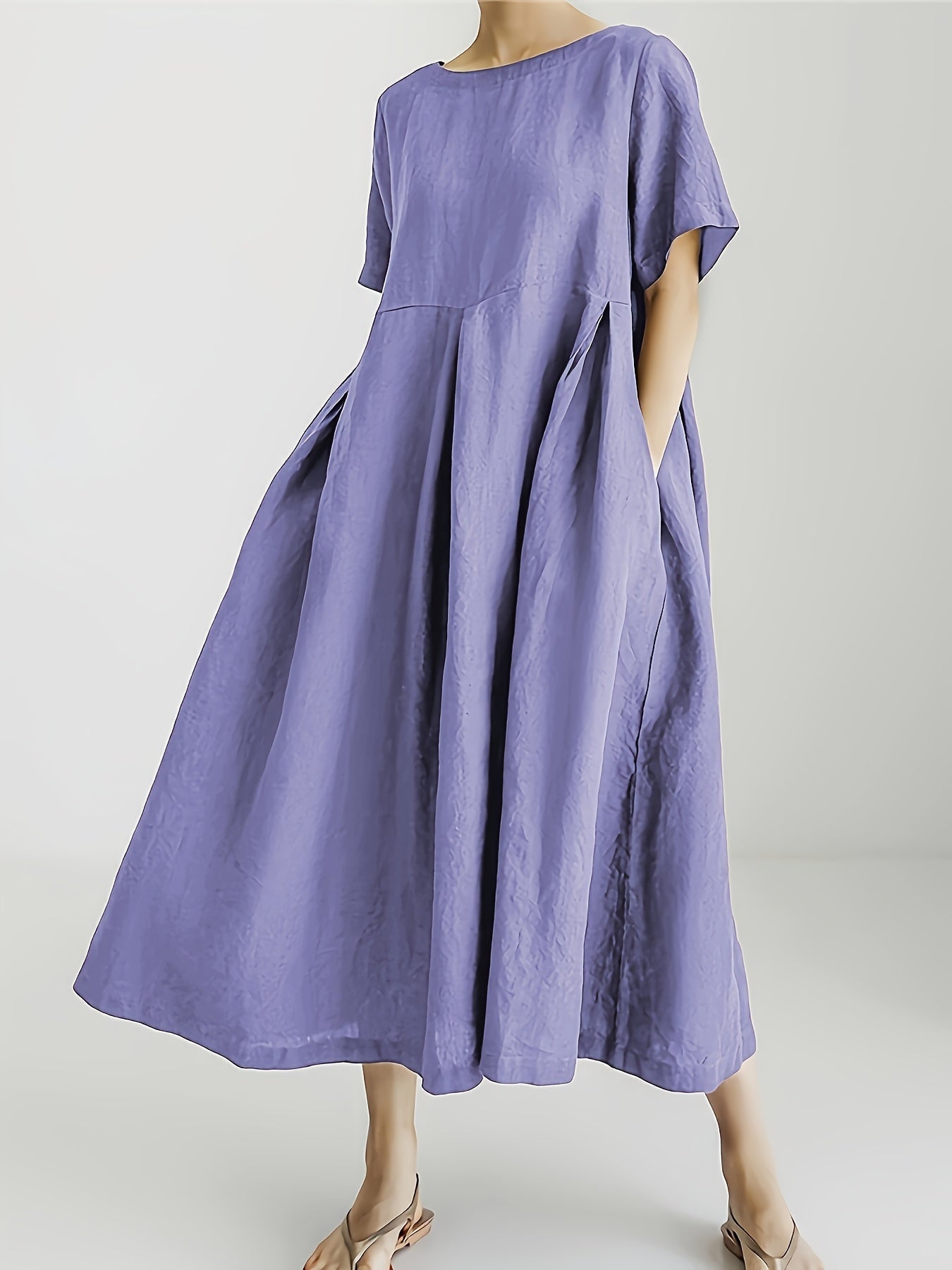 Juliette™ | Robe Longue Élégante en Lin