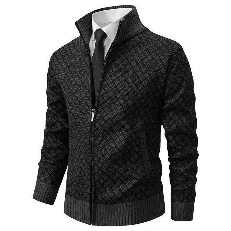 Emanuel™ | Cardigan Zippé à Motifs