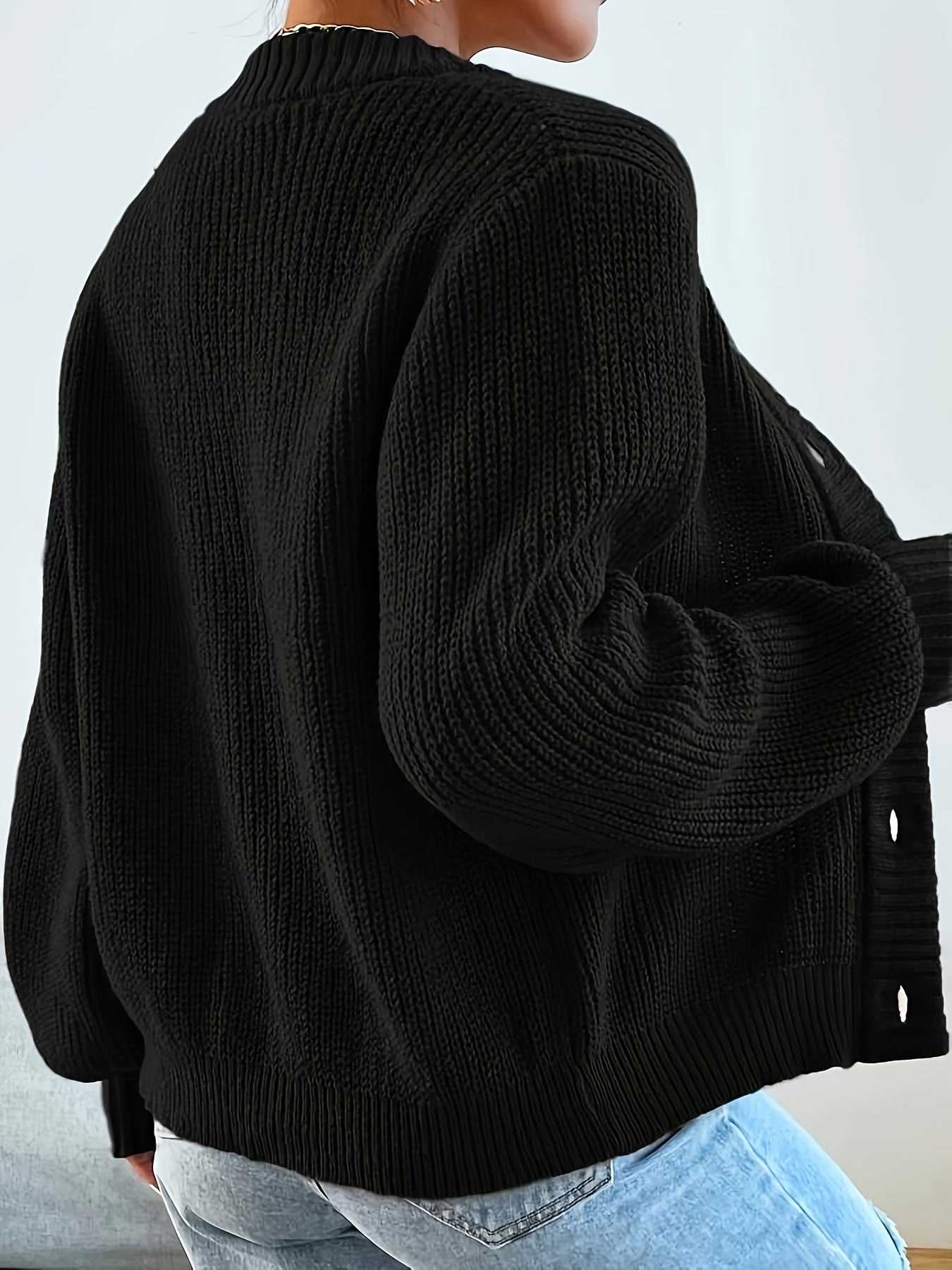 Annabelle™ | Cardigan Doux Émeraude, Élégance Décontractée