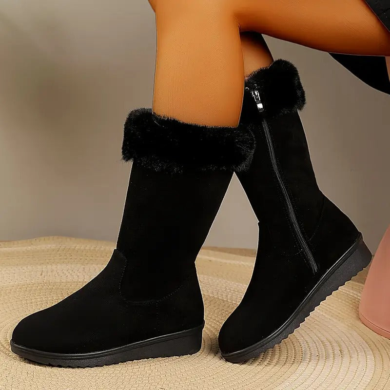 Sanela™ | Bottes Confortables en Cuir
