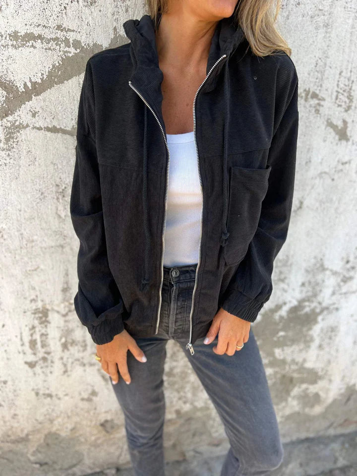 Eliza™ | Veste Casual à Capuche en coton