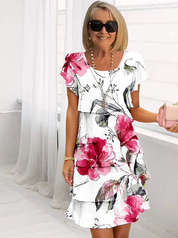 Emil™ | Robe Maxi Élégante en Fleur