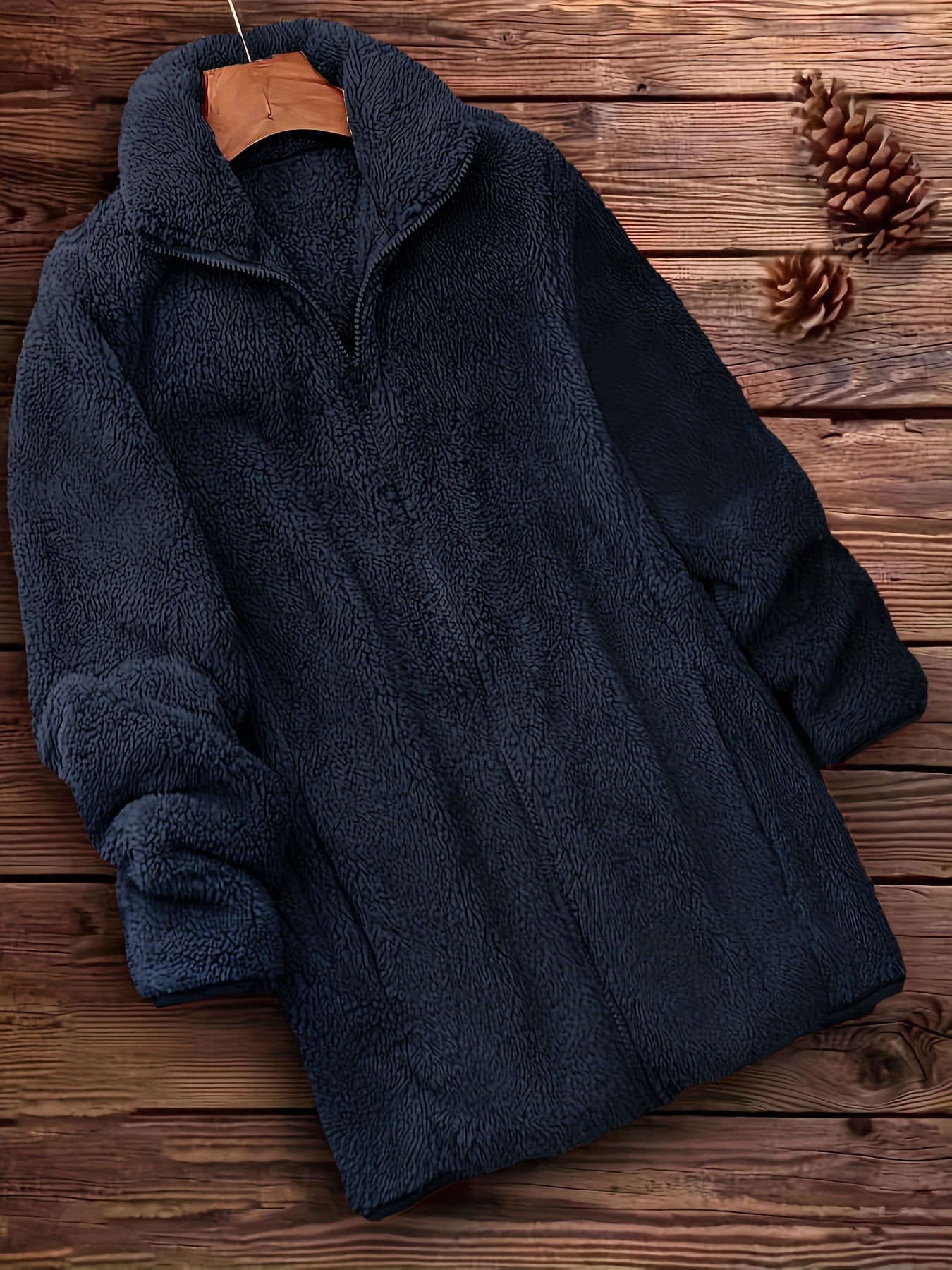 Yara™ | Manteau Fourré Zippé Élégant