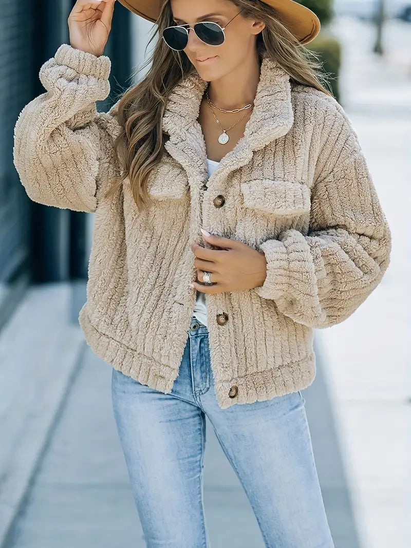 Luna™ | Veste Teddy Casual