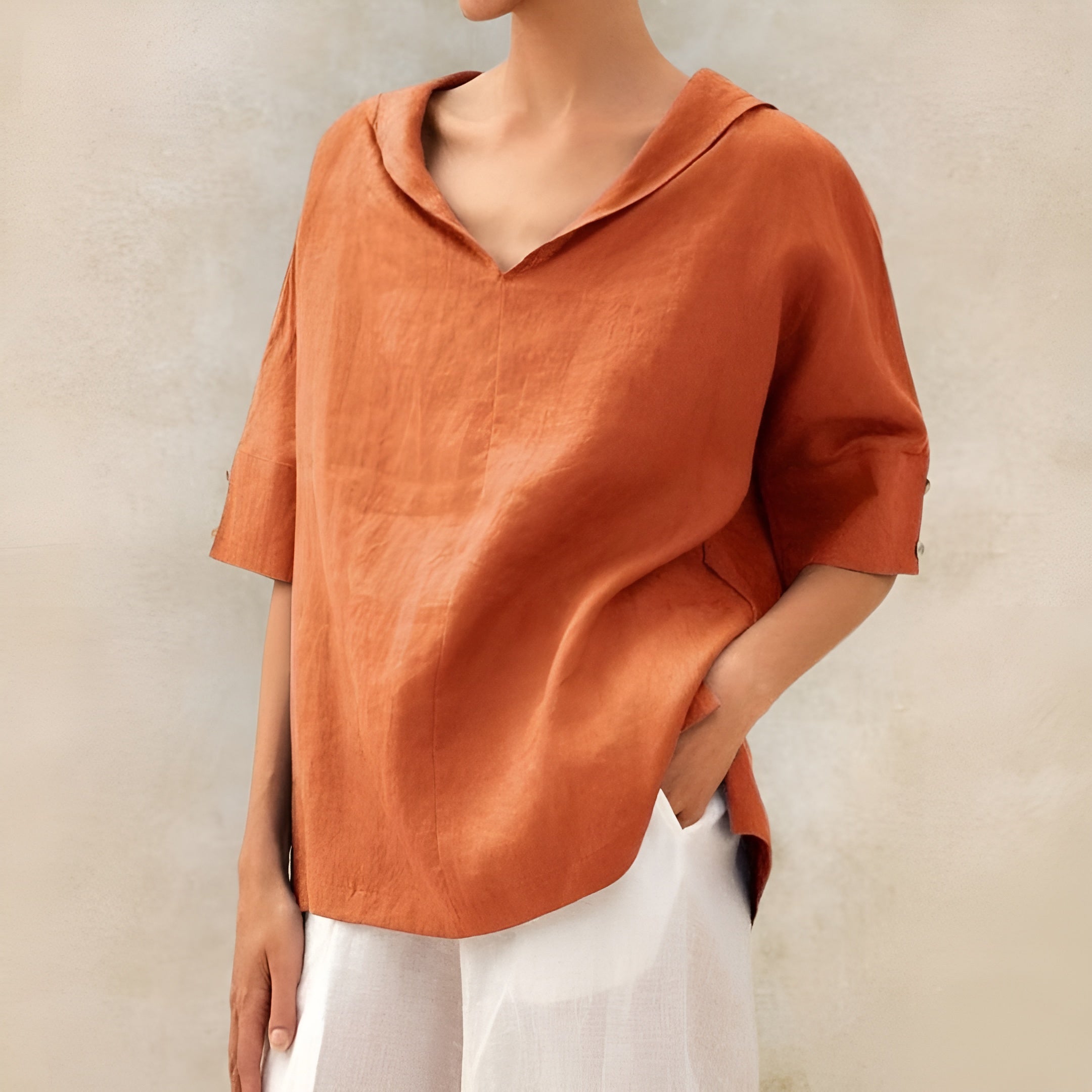 Raya™ | Blouse Légère en Lin