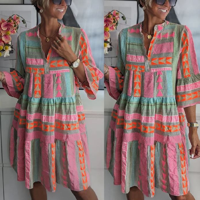 Yanie™ | Robe bohèm Printanière