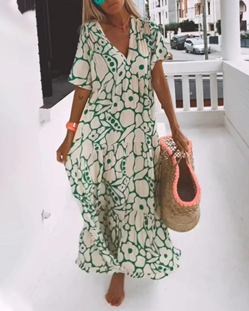 Christa™ | Robe Fluide et Élégante en Été