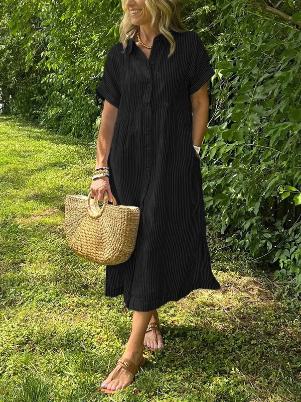 Aglyn™ | Robe Maxi Élégante en Coton