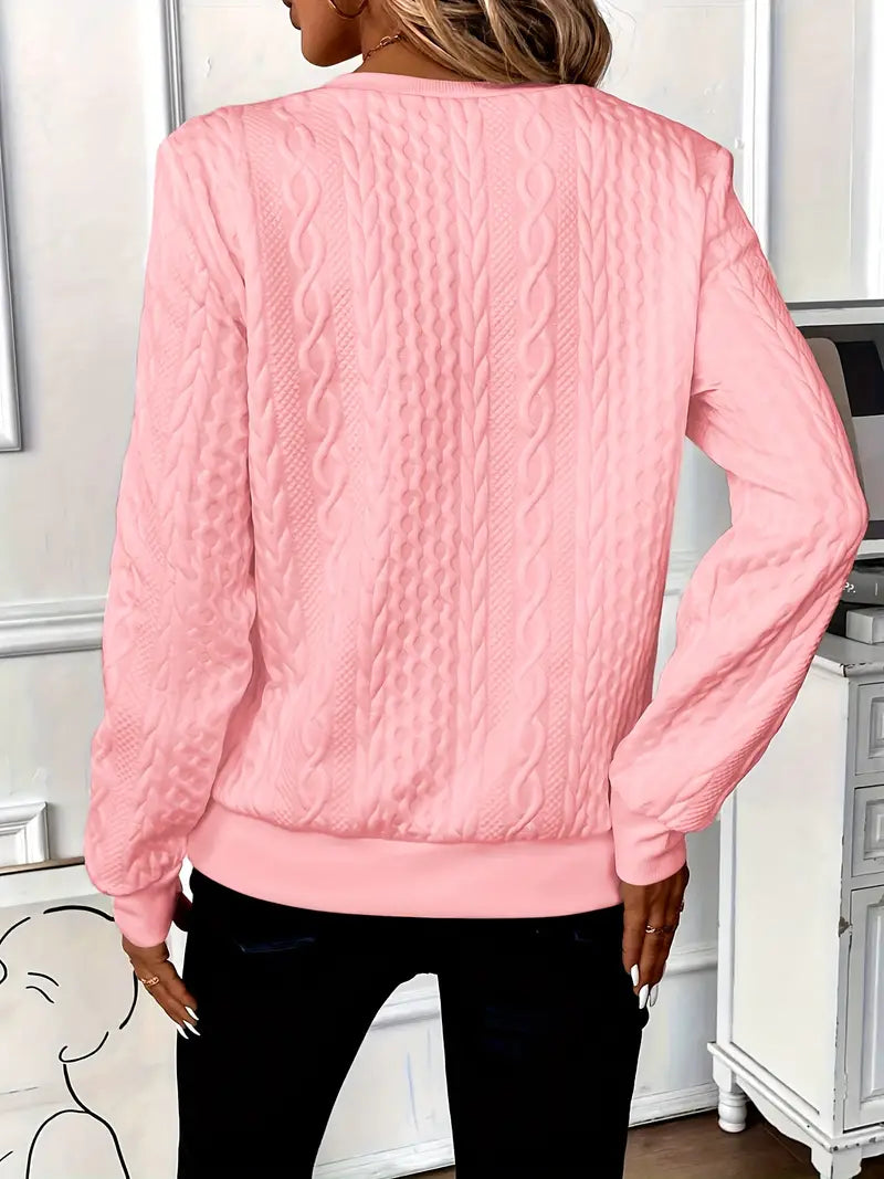 Clio™ | Pull Zippé Élégant et Confortable