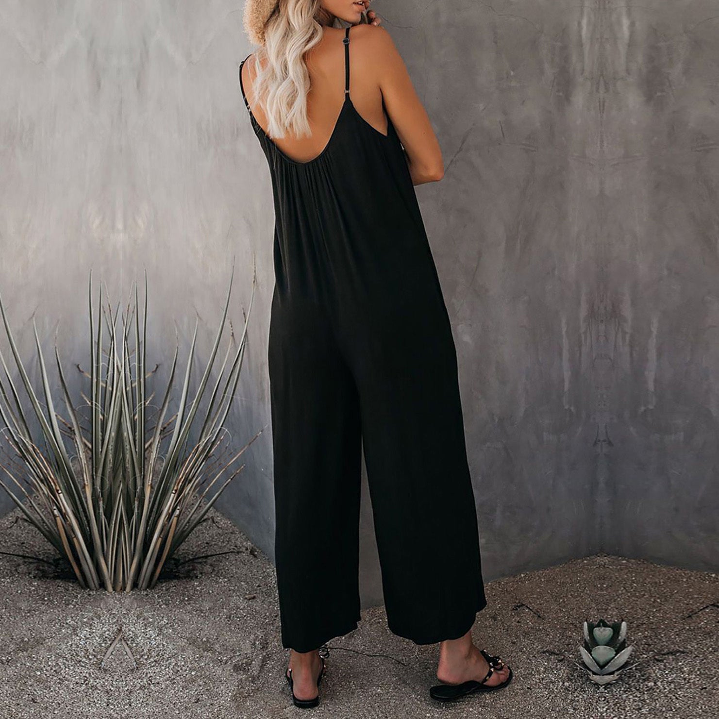 Rio™ | Combinaison Flowy Élégante avec Poches