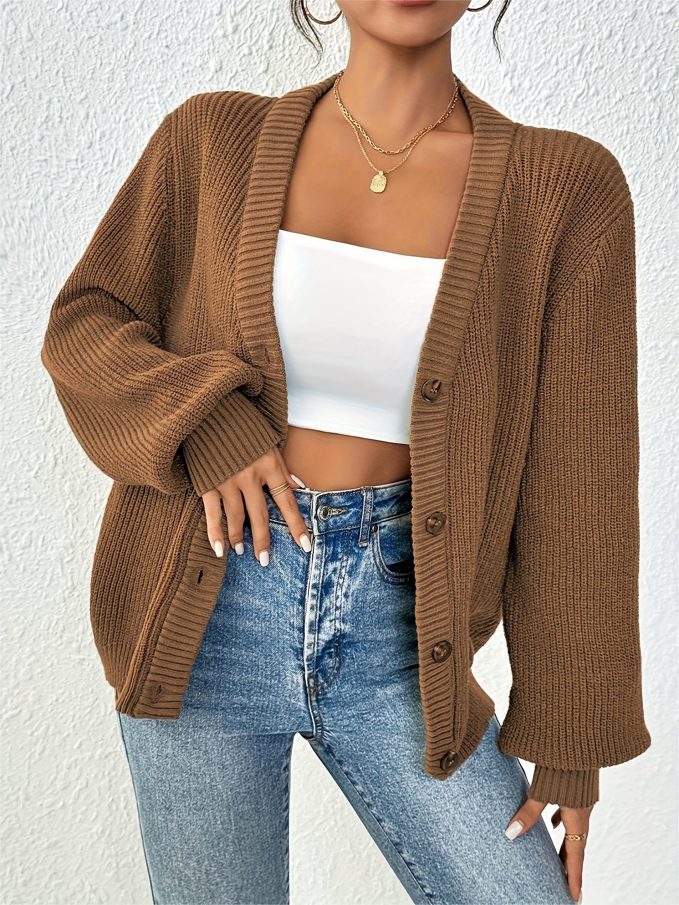 Oriana™ | Cardigan Élégant en Viscose