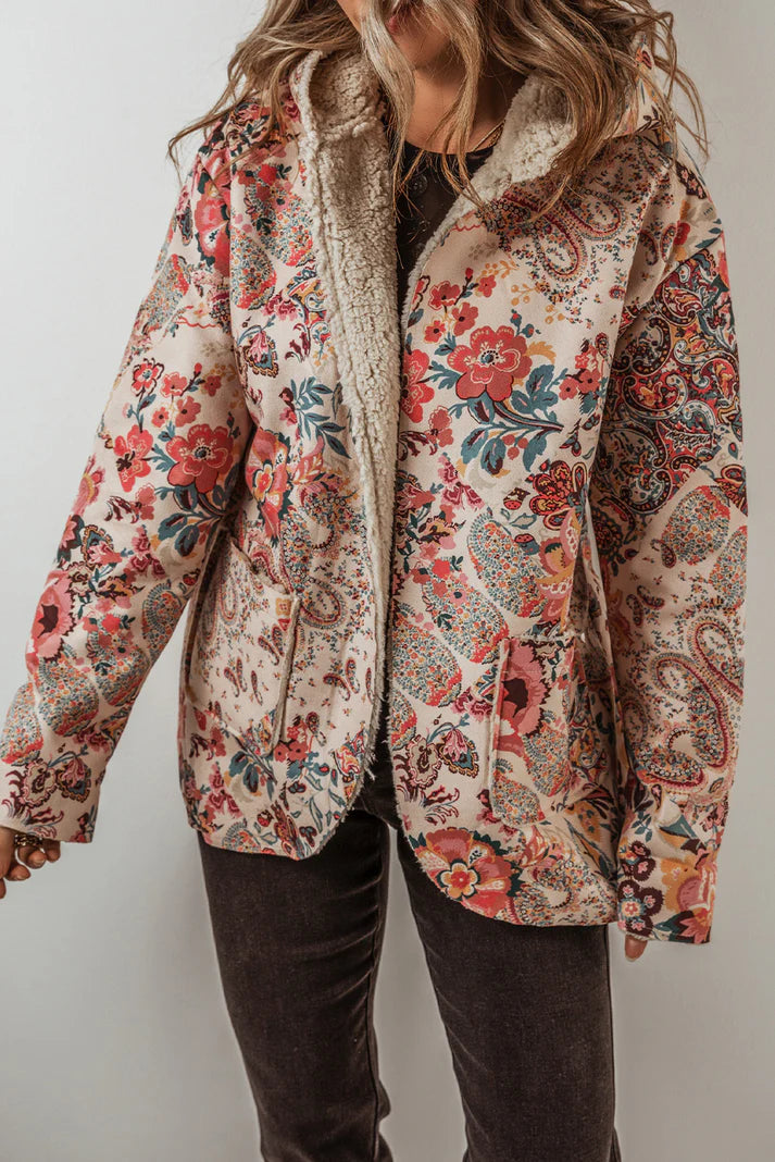 Jira™ | Veste Doublée à Motif Paisley