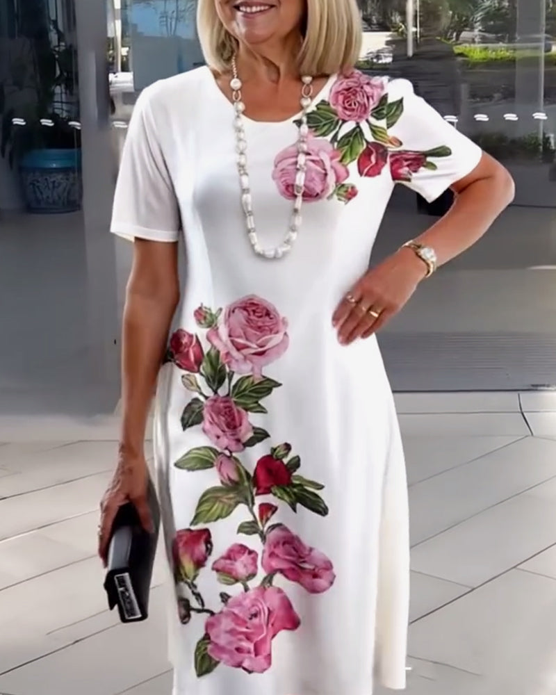 Hestia™ | Robe Imprimée Élégante en Coton