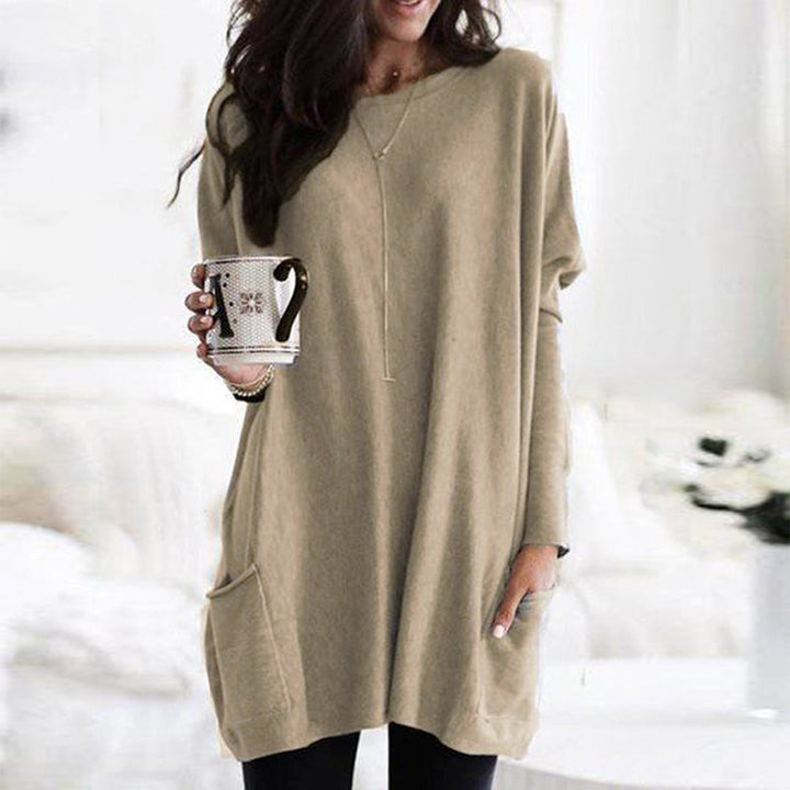 Edandi™ | Pull Élégant en Coton avec Poches