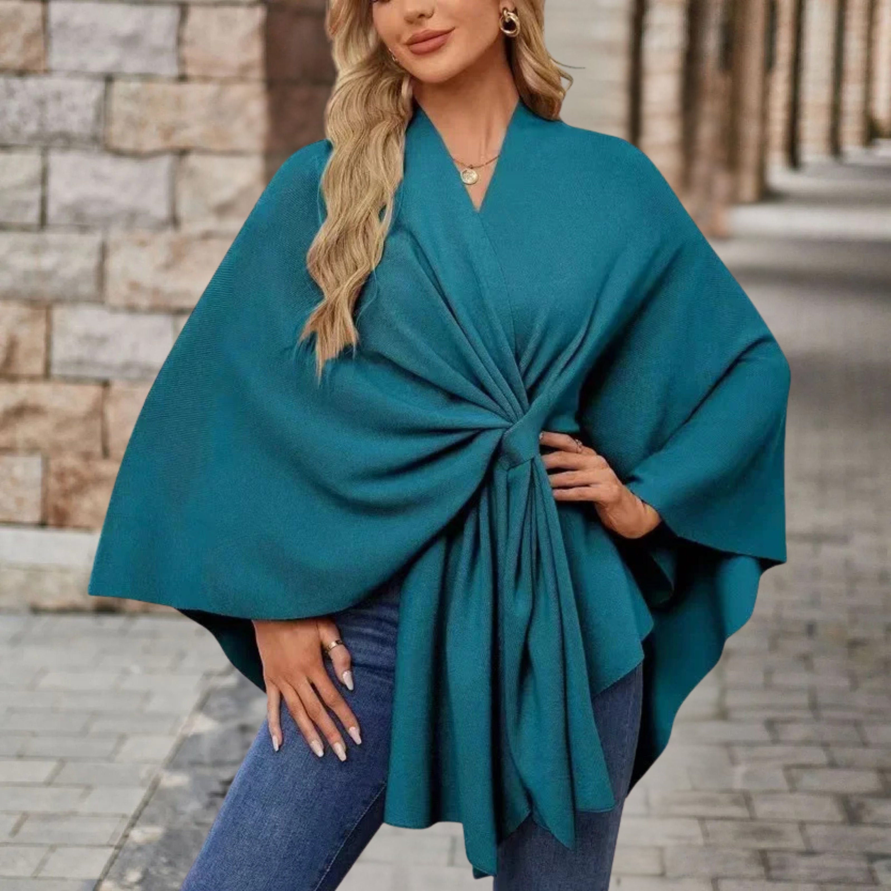 Raphaela™ | Poncho Élégant et Confortable