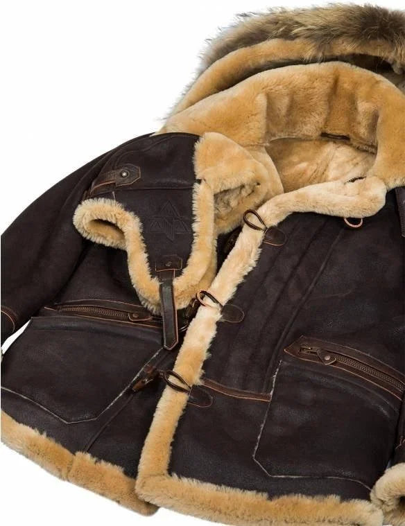 Maxence™ | Veste Pilote B-7 Arctic