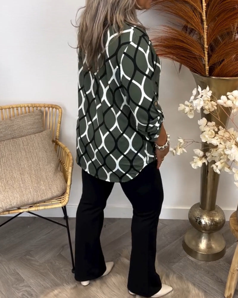 Janny™ | Blouse Décontractée à Manches Longues