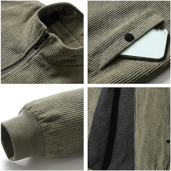 Hugo™ | Veste Rétro en Velours Côtelé Élégante