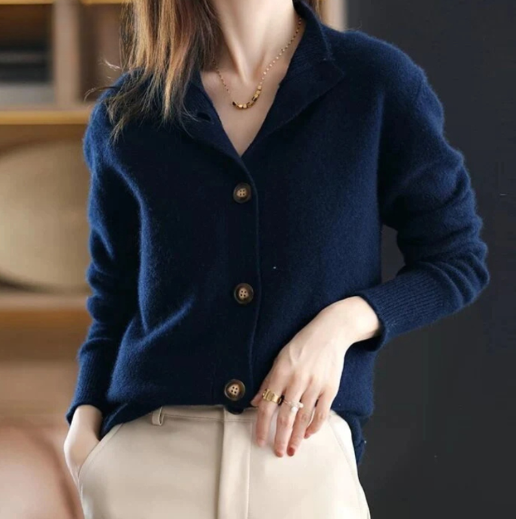 Sela™ | Sweatshirt Élégante et Confortable en Coton