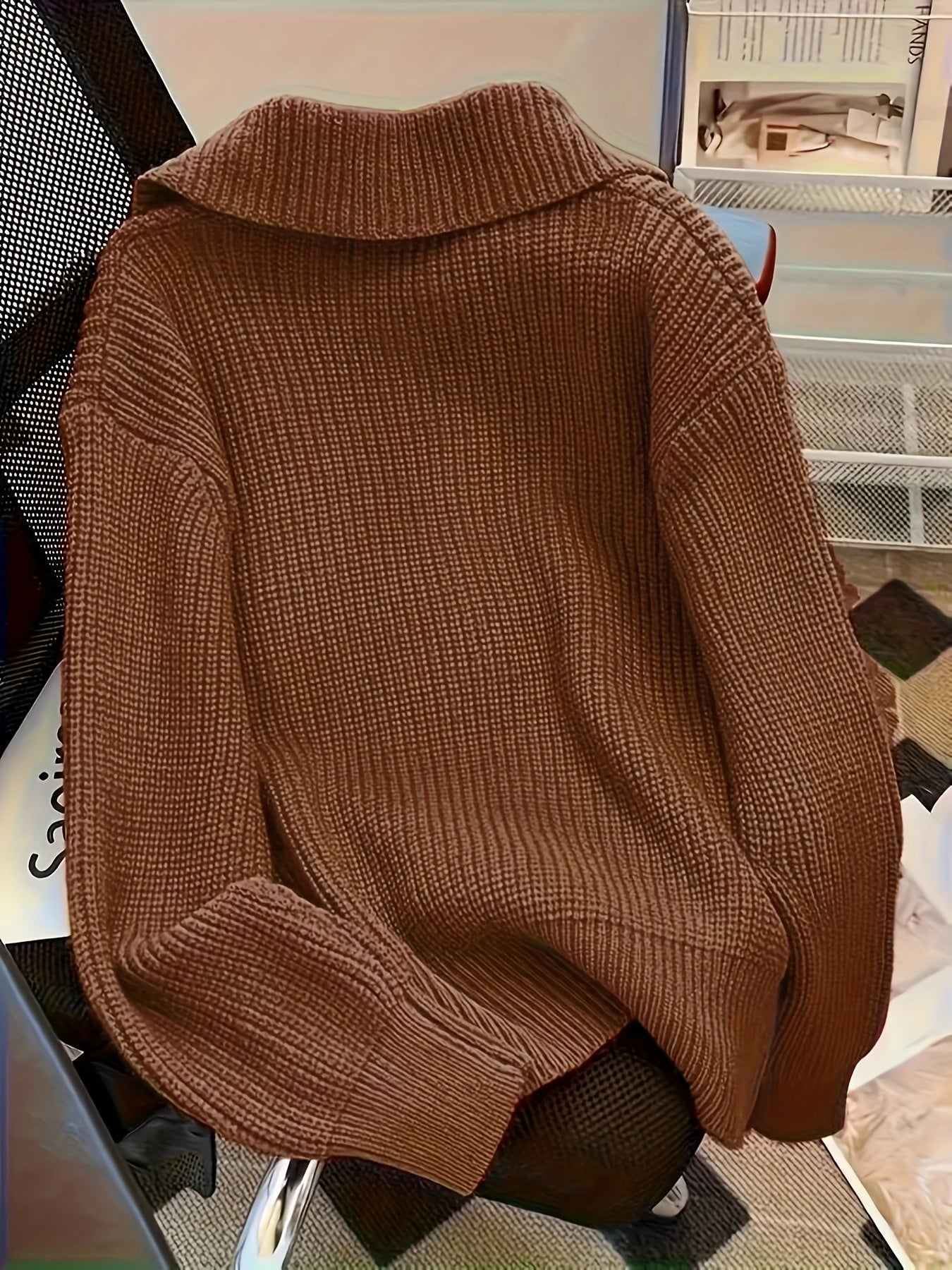 Elen™ | Veste-Pull Décontractée Élégante