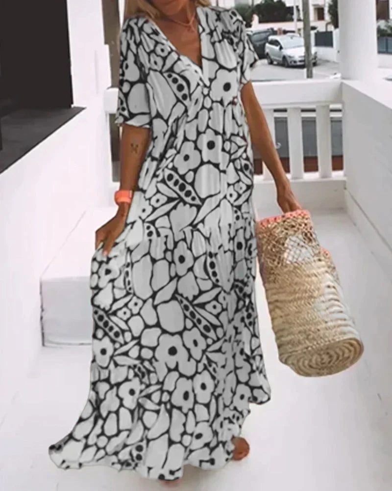 Christa™ | Robe Fluide et Élégante en Été