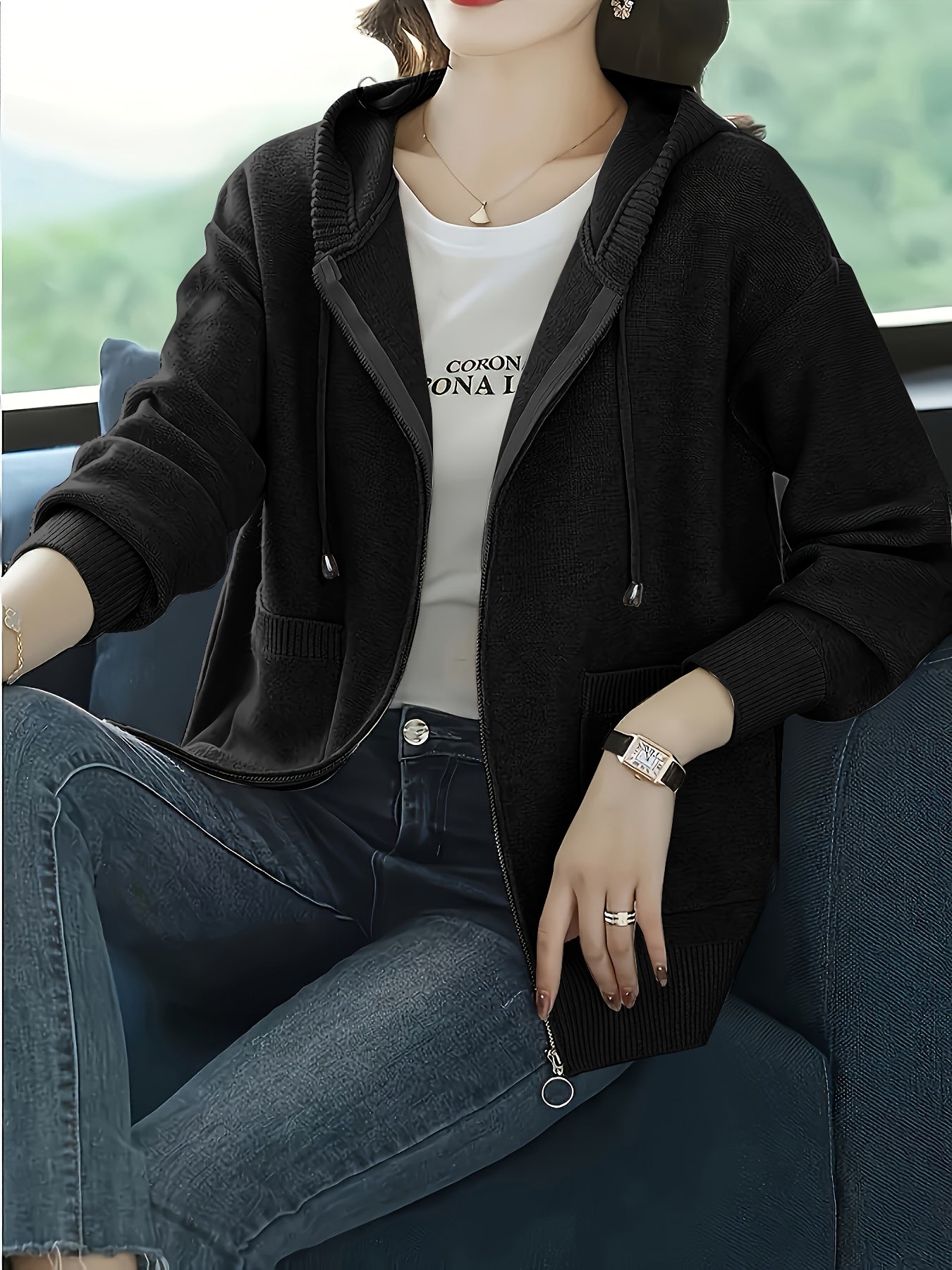 Océane™ | Jakcet Cardigan à capuche