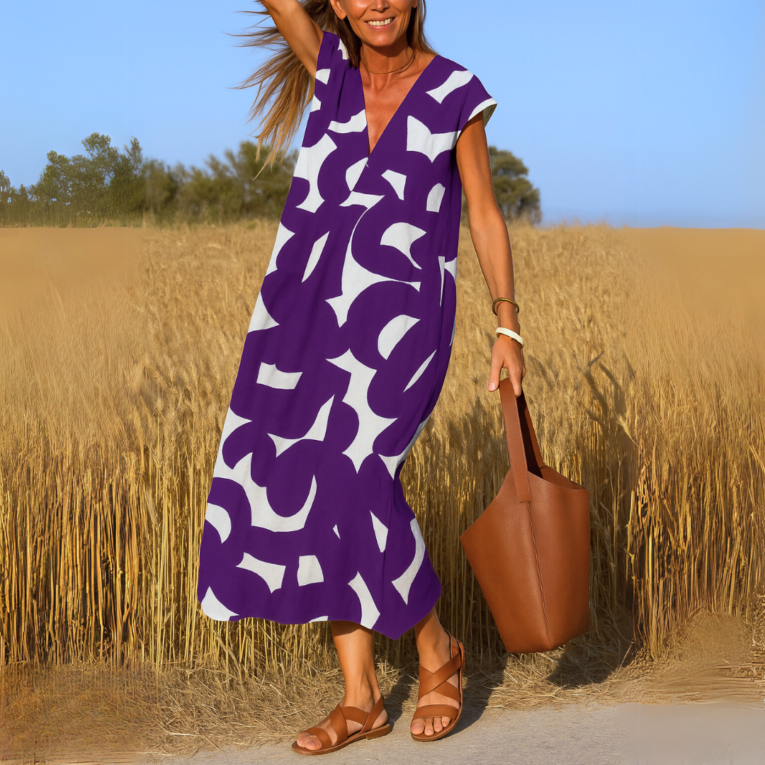 Valérie™ | Robe Fluide Élégante
