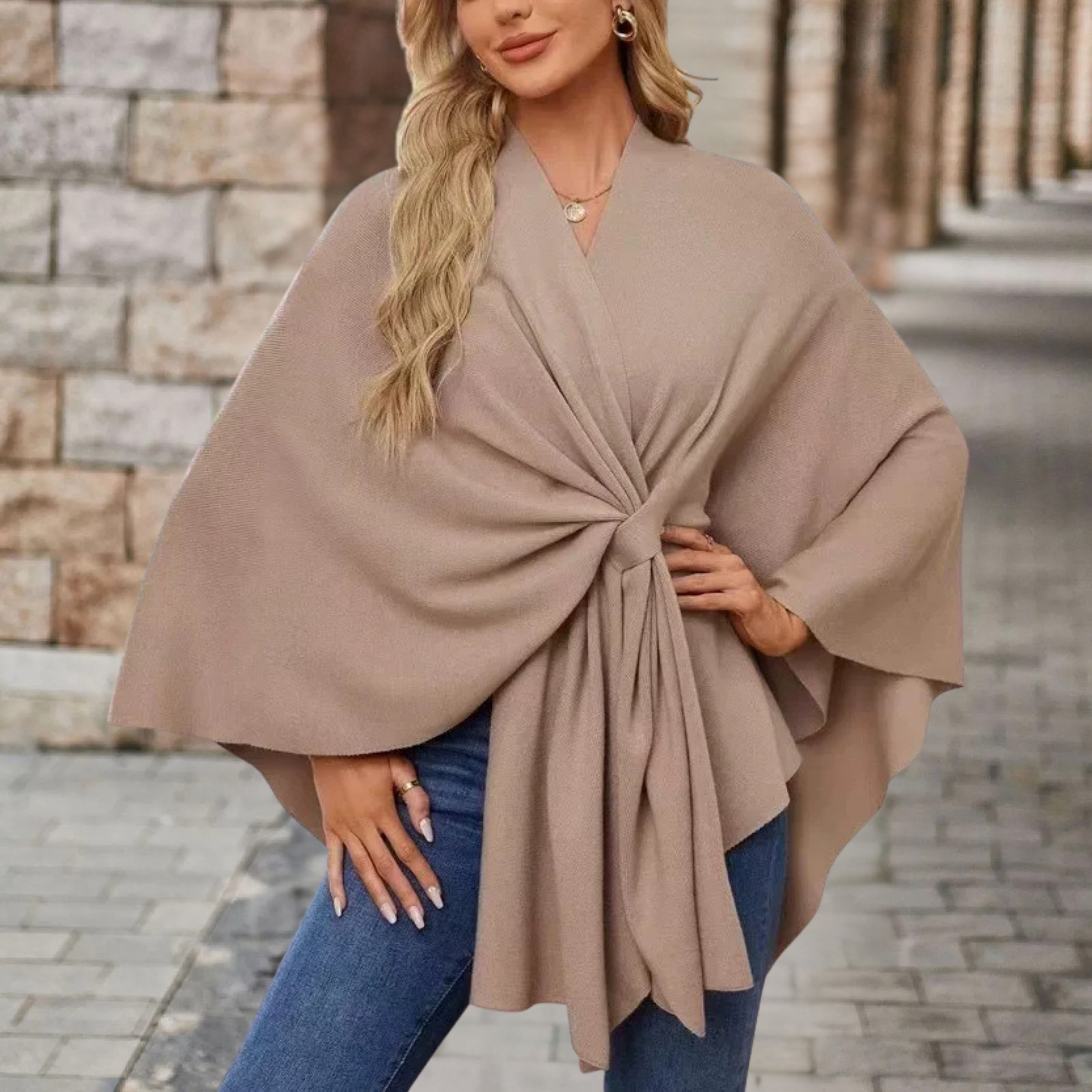 Raphaela™ | Poncho Élégant et Confortable