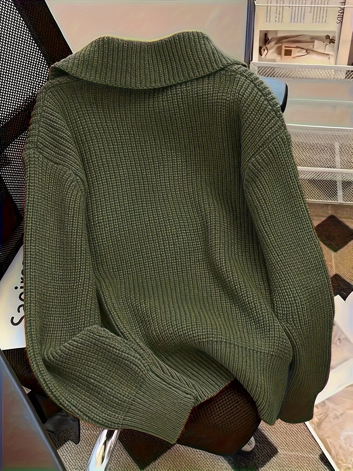 Elen™ | Veste-Pull Décontractée Élégante