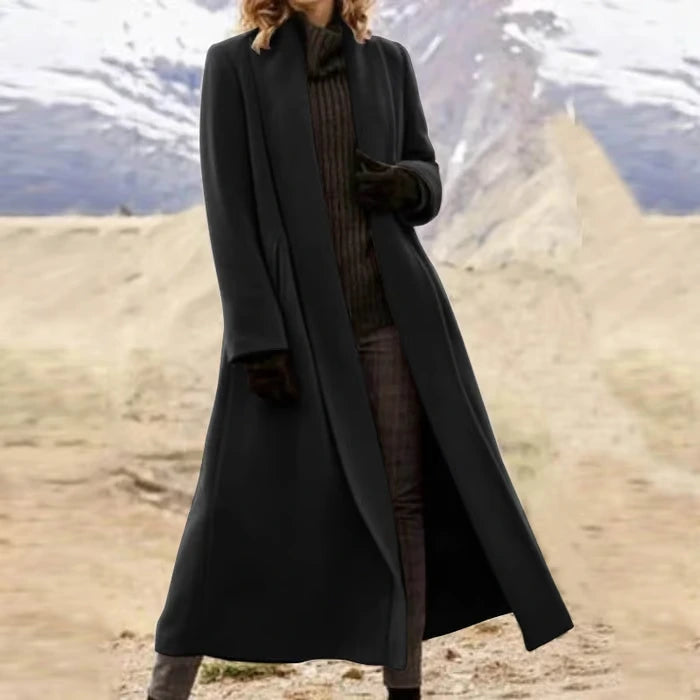 Kalio™ | Manteau Long en Laine+ Gants élégants Gratuits