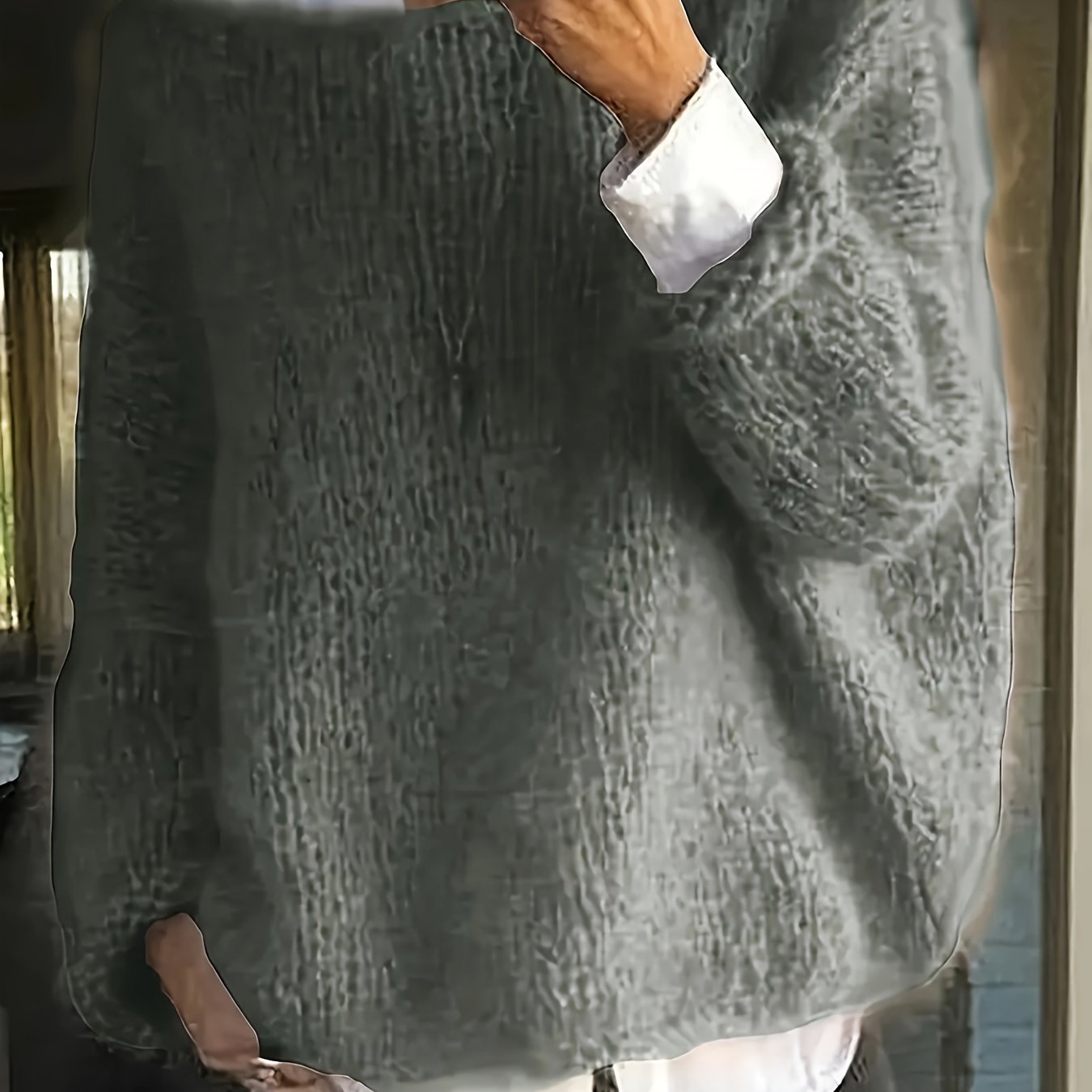 Mia™ | Pull duveteux oversize col bateau