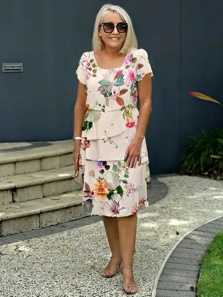 Emil™ | Robe Maxi Élégante en Fleur