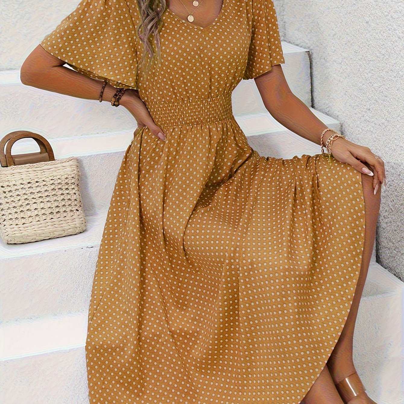 Maev™ | Robe midi élégante et confortable