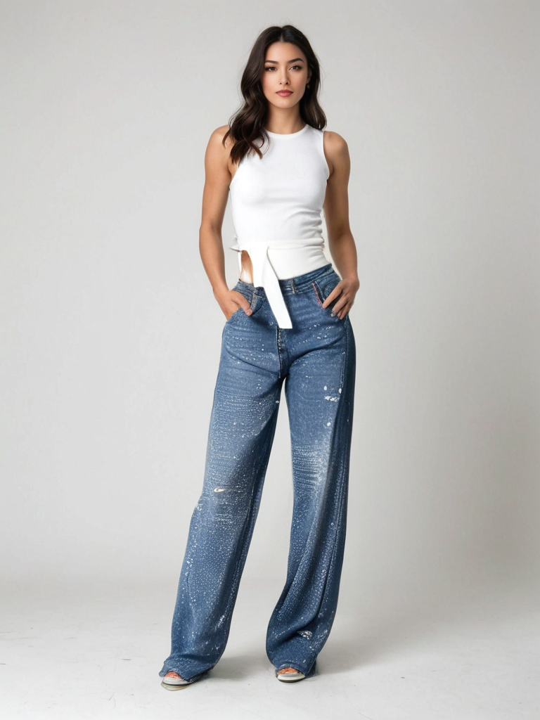Gertrud™ | Jean Élégant et Confortable