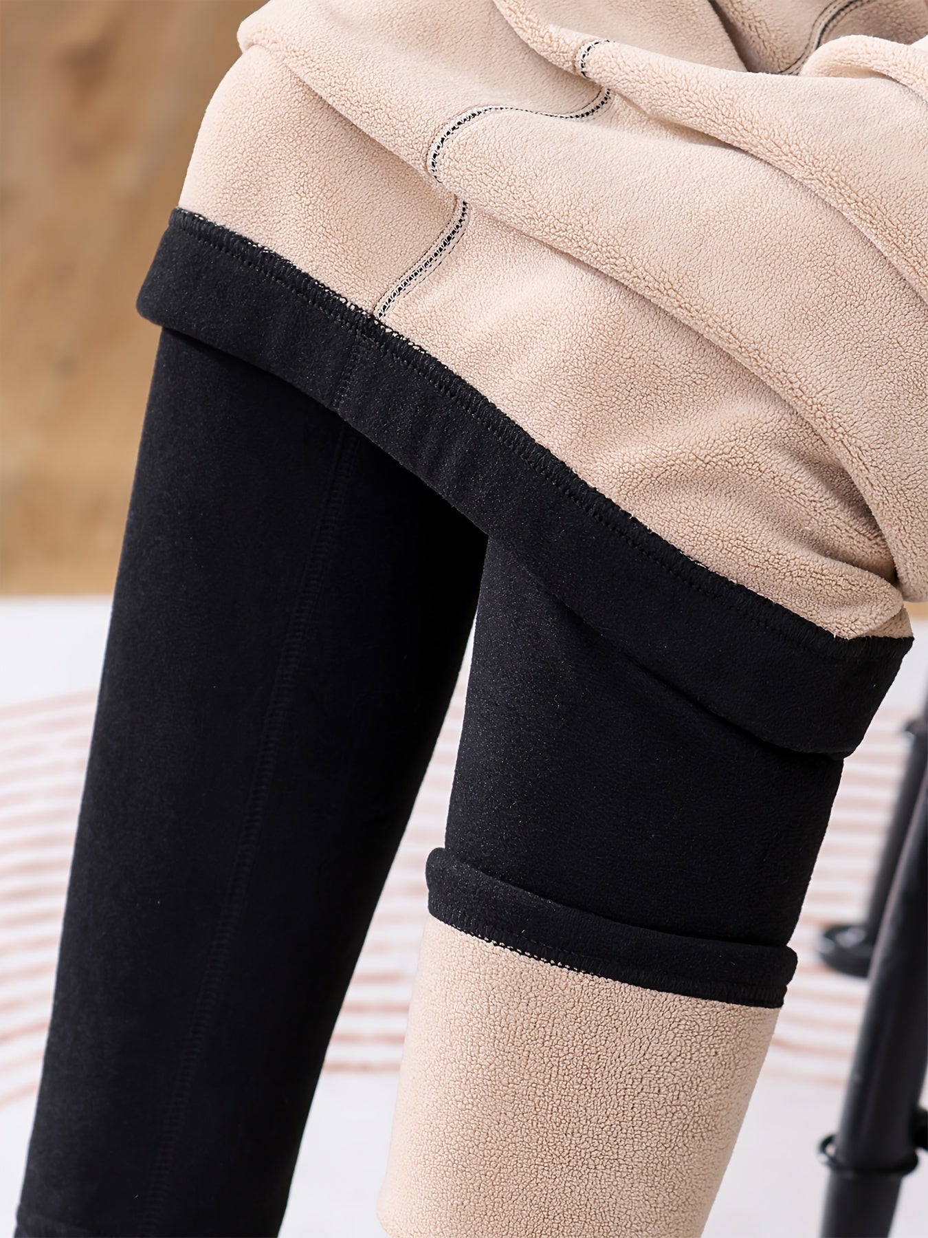 Carissa™ | Legging thermique taille haute doublé polaire