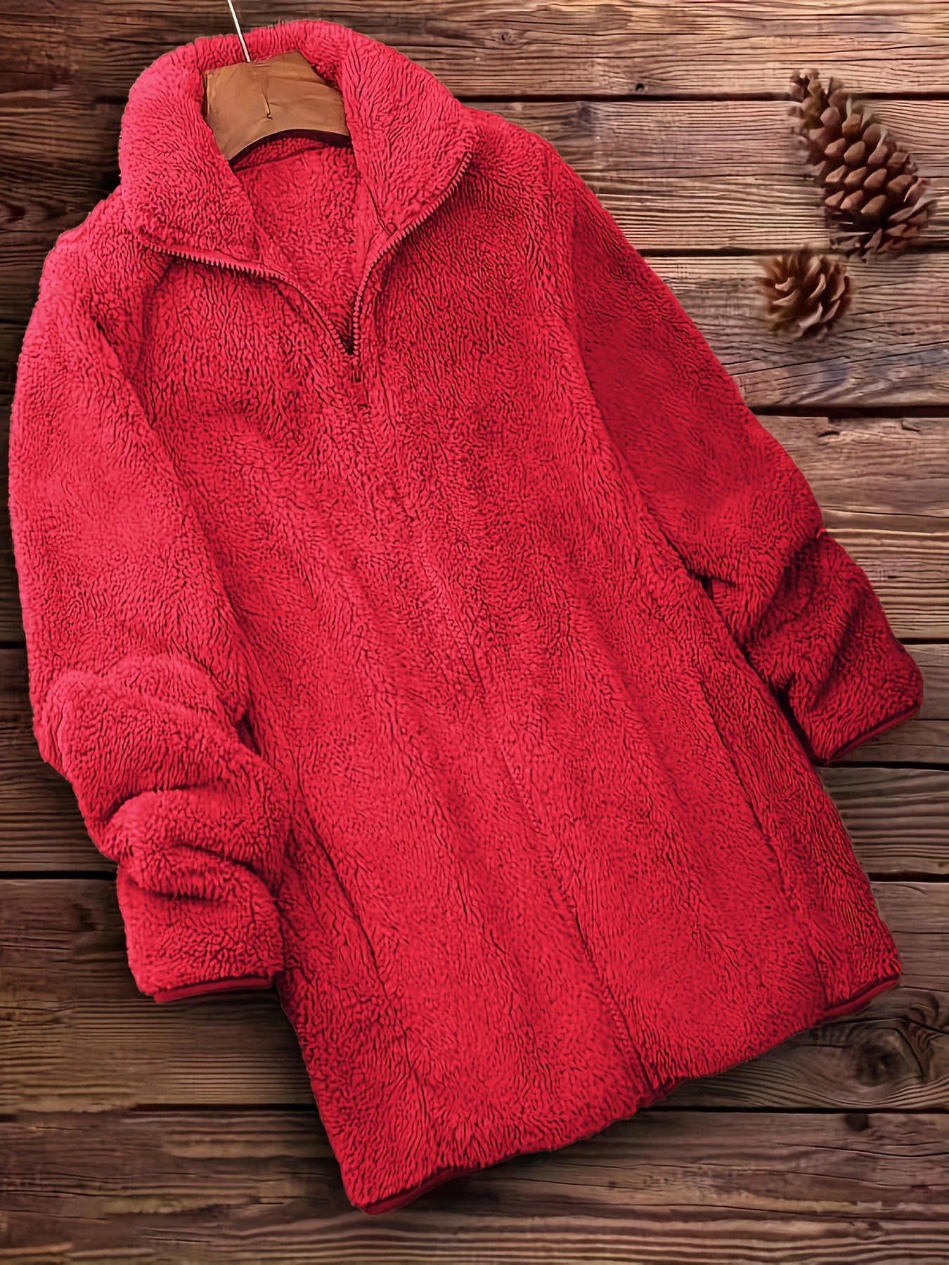 Yara™ | Manteau Fourré Zippé Élégant