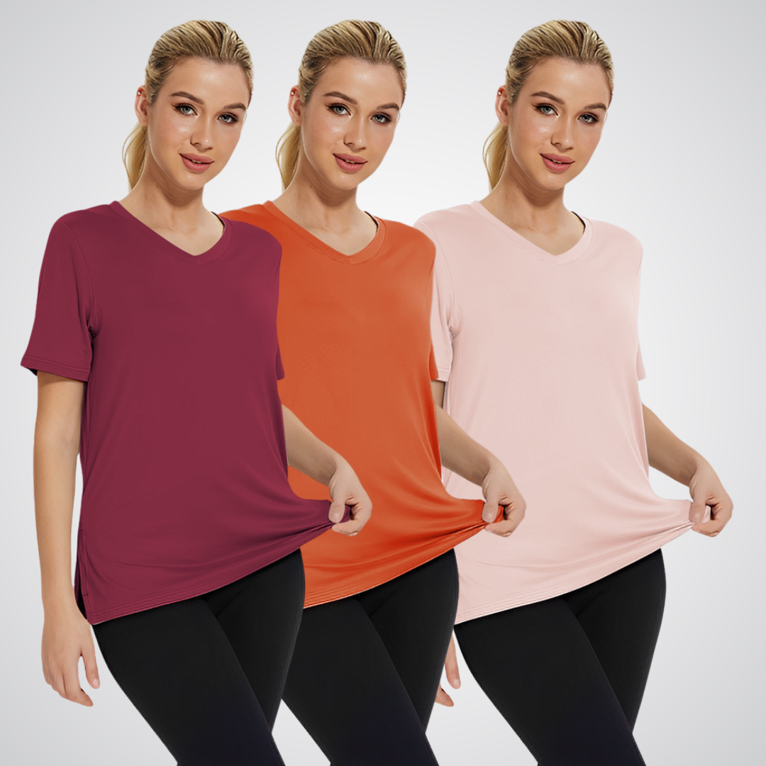 Sally™ - T-shirt décontracté à coupe ample (Pack de 3)