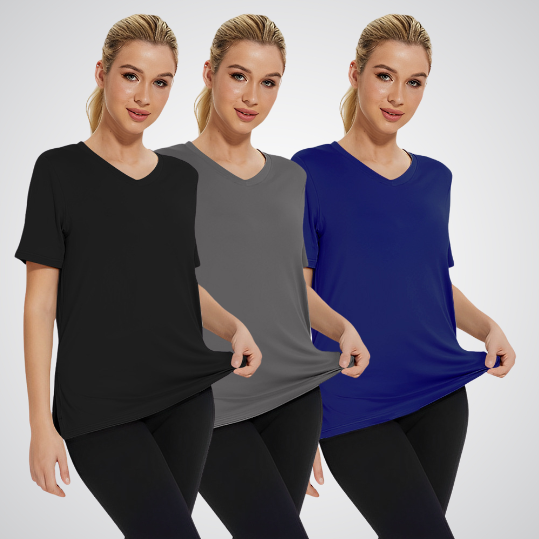 Sally™ - T-shirt décontracté à coupe ample (Pack de 3)