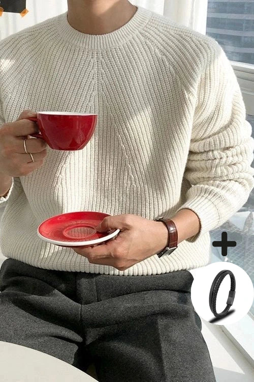 Pemi™ | Pull Côtelé Élégant