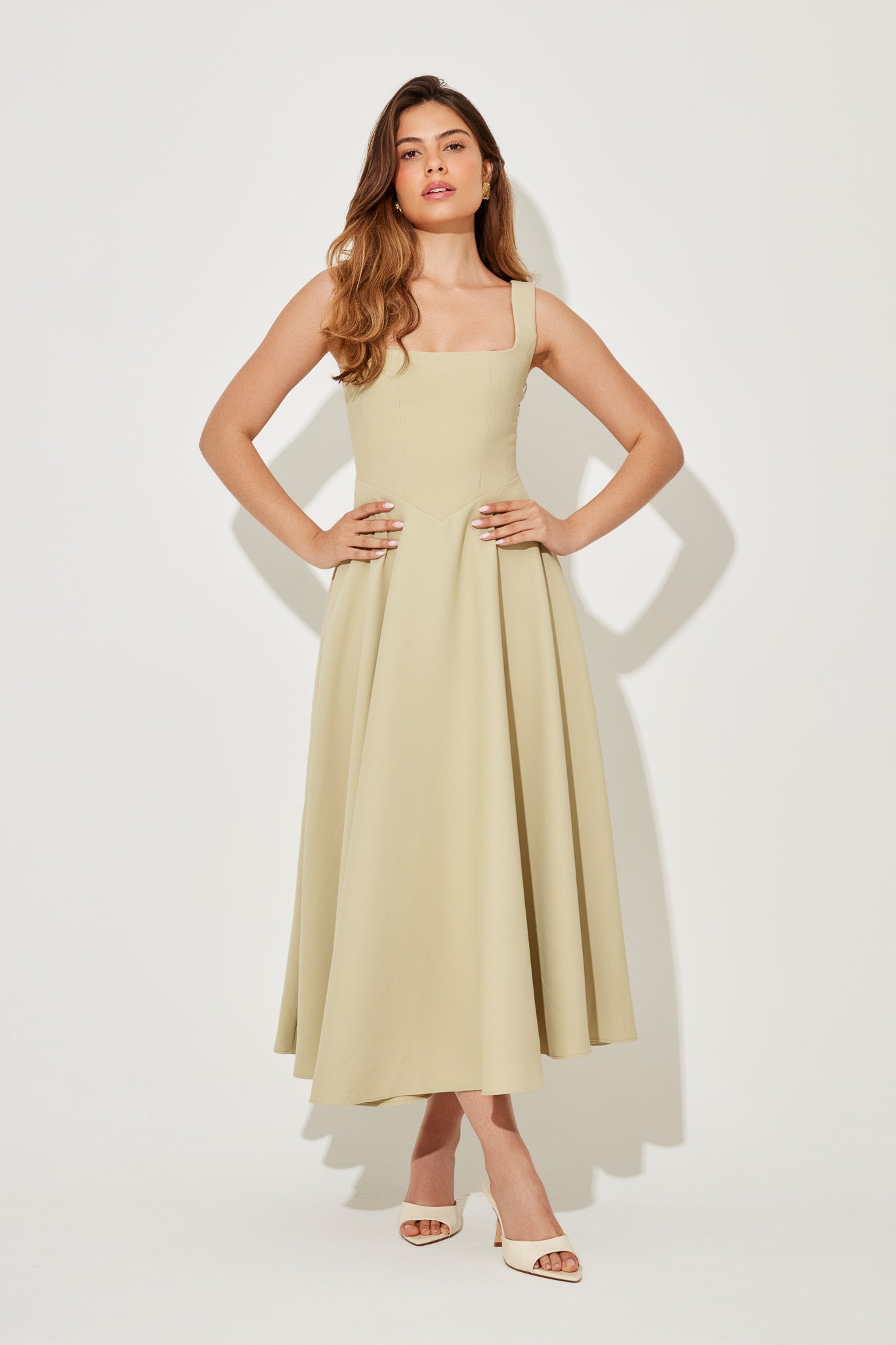 Luna™ | Robe Midi Élégante