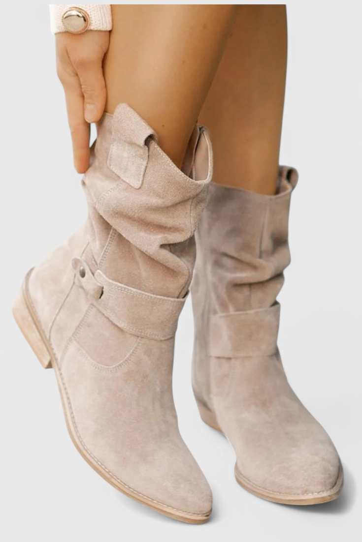 Aria™ | Bottines Élégantes en Daim