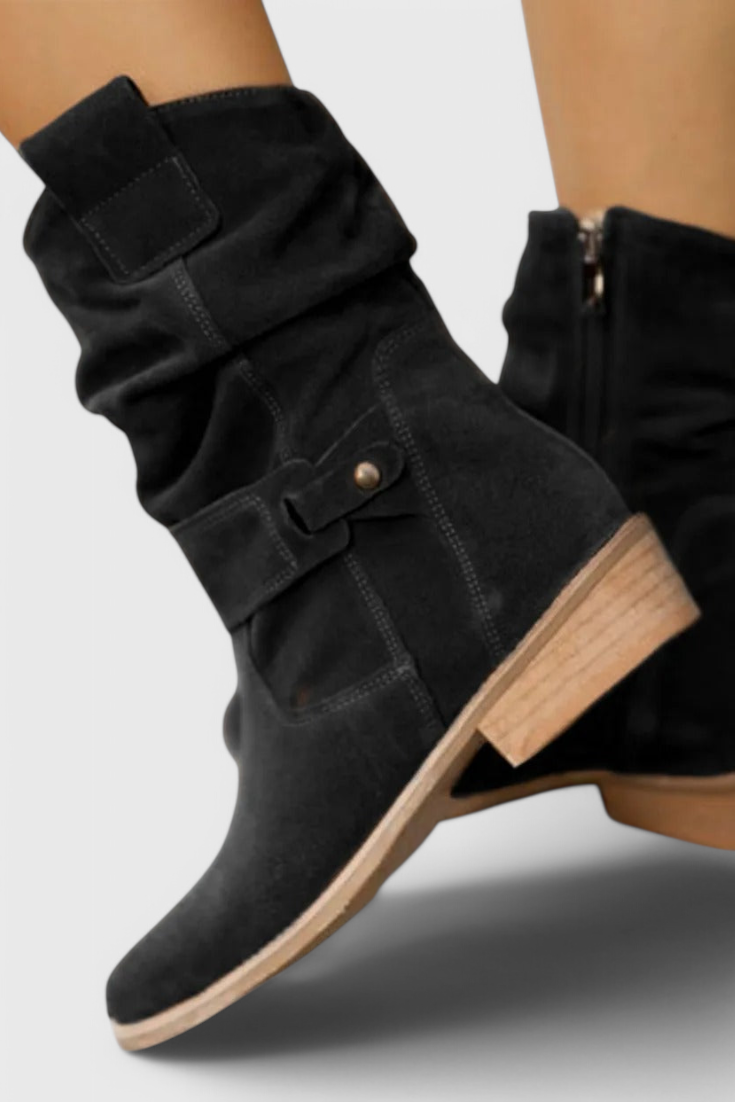 Aria™ | Bottines Élégantes en Daim