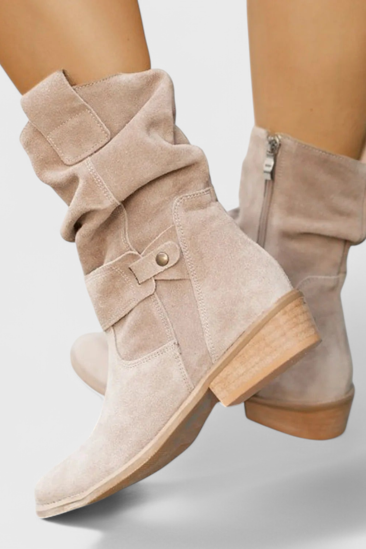 Aria™ | Bottines Élégantes en Daim