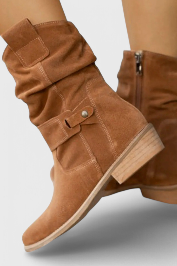 Aria™ | Bottines Élégantes en Daim