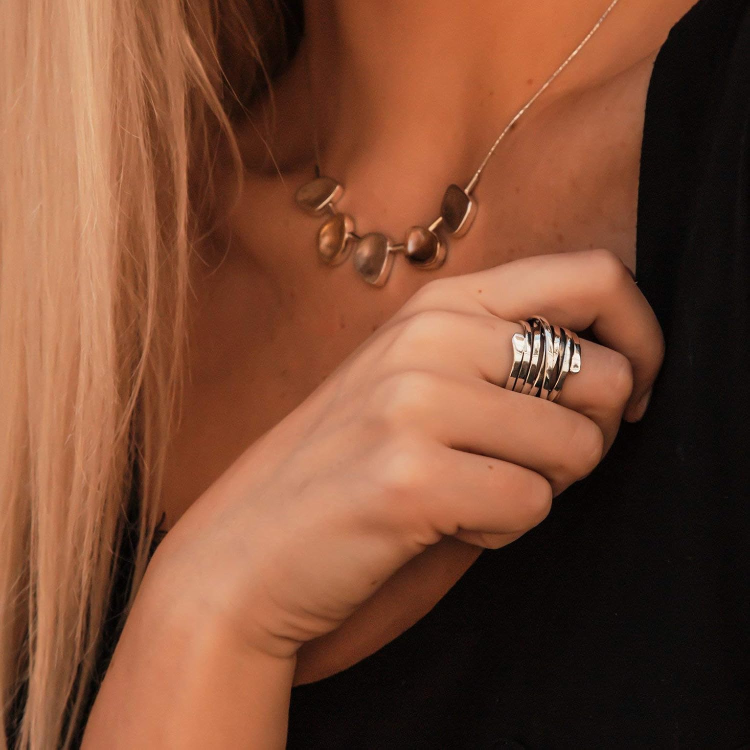 Bliss™ | Bague Vintage Élégante en Argent