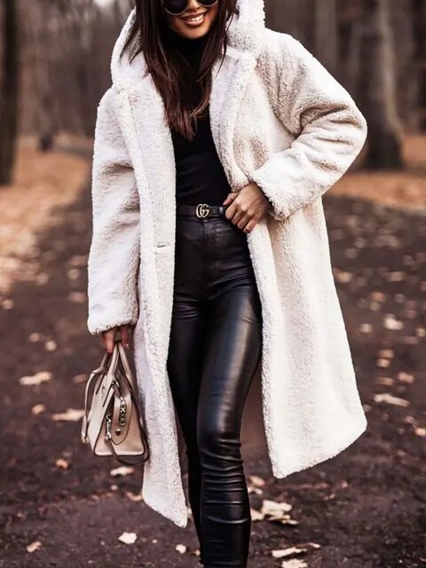 Jennifer™ | Manteau Chaud et Douillet en Laine