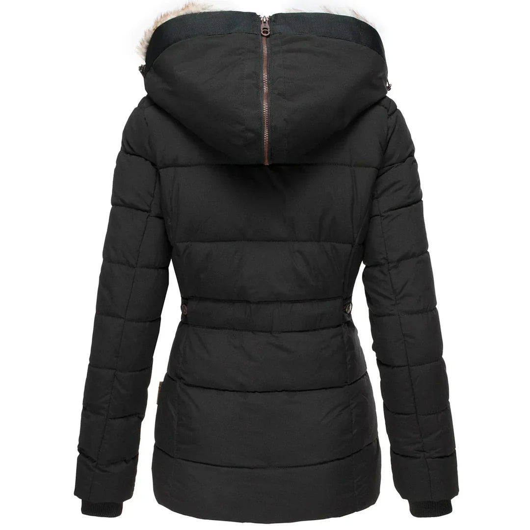 Audrey™ | Manteau d'Hiver Chaud Doublé de Fourrure